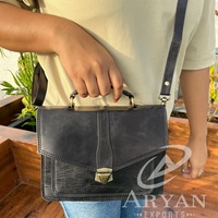 Tas selempang kulit sapi multi fungsi klasik kustom tas selempang kulit sapi asli kualitas Premium tas tangan pegangan atas wanita mewah
