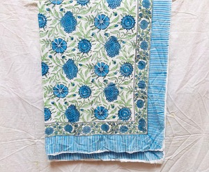 Pure Cotton Beach Sarong <b>Indian</b> Hand Block Print Beach Sarongs Soft Voile Fabric Summer Pareo Gift for Her Women's Clothing - Product Image 2