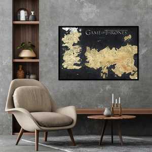 Affiche de style traditionnel de Game of Thrones : Les Sept Royaumes - Product Image 2