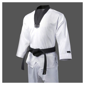 ชุดคอตตอนศิลปะการต่อสู้สำหรับผู้ชายผู้หญิงเครื่องแบบเทควันโด BJJ ทำจากผ้าฝ้าย100% ตามสั่ง - Product Image 2