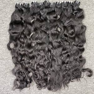 ผมต่อจากผมมนุษย์แบบคลื่นธรรมชาติมัดสองชั้นทำจาก100gr - Product Image 4