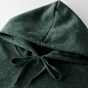 เสื้อฮู้ดดี้แบบสวมหัวสำหรับผู้ชายและผู้หญิงเสื้อสเวตเตอร์แบบสวมหัวสีพื้นสำหรับฤดูหนาวปรับแต่งได้380กรัมใช้งานแบบลำลอง - Product Image 3