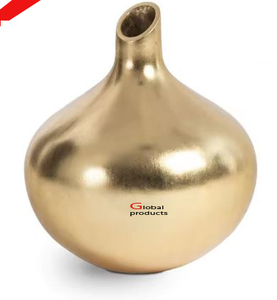 Vase à fleurs design en aluminium en métal de haute qualité pour restaurant et bar d'hôtel - Product Image 2