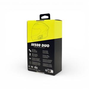 MYRA M500 DUO para Bluetooth 5.3, Kit Doble para Sistema de Comunicación Intercomunicador para Motocicletas - Product Image 2