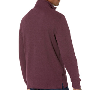 <b>Men</b> <b>Sweatshirt</b> Top Quality Winter Custom <b>Men</b> Custom Embroidery Plain Cotton Blended Outdoor Fleece <b>Sweatshirts</b> Half Zip - Product Image 2