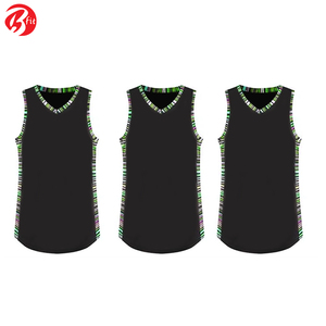 Ensemble d'uniformes de basket-ball respirants pour adultes, au design unique pour hommes - Product Image 2