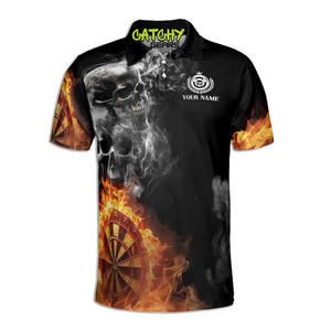 2024 maillot respirant imprimé par sublimation numérique grande taille vêtements de sport chemise uniforme conception de maillot de fléchettes - Product Image 5