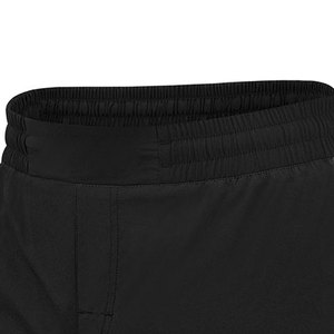 Pantalones cortos MMA con estampado de logotipo personalizado del fabricante, lona de poliéster 100%, ropa de entrenamiento físico Marcial, entrenamiento de lucha informal sólido - Product Image 6