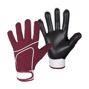 Venta caliente Color sólido impermeable protección UV transpirable antideslizante entrenamiento deportivo irlandés diseño personalizado Club equipo guantes - Product Image 1