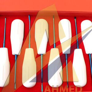 Elevadores dentales de luxación, 8 Uds., elevadores de raíz de luxación, extracción de cirugía oral por instrumentos quirúrgicos SUAVE - Product Image 4