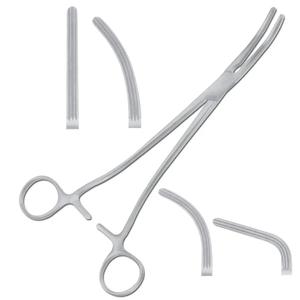 Pinzas Manuales para Parametrio, Pinza Quirúrgica de Acero Inoxidable, Instrumento de Ginecología de Alta Calidad, Certificado CE, Instrumentos Médicos de Impacto - Product Image 1