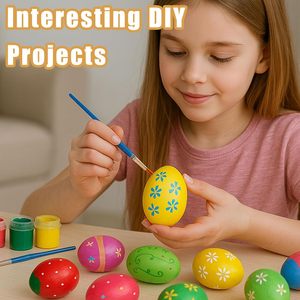 Oeufs ovales en bois de hêtre à vapeur pour bricolage artisanat peinture Art déco Design décoration de pâques à la main affichage à la maison cadeau créatif - Product Image 5