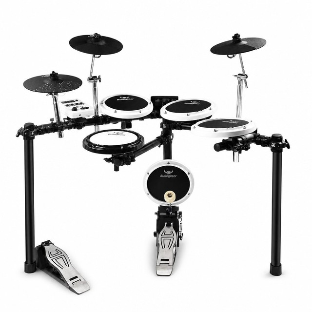 Bullfighter D-X3S Electronic Drum Set 8 Inch Pads 3 Cymbals 333 Tones USB MIDI