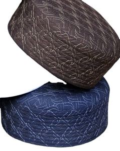 Grand Mosaic Men Kufi Embroidered Detail Prayer Cap Custom Design Classic Tailored Daily 100% Cotton Lightweight - Product Image 4