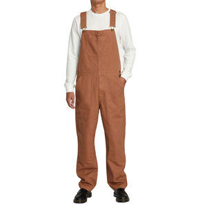 <b>Construction</b> Worker's Protective Coverall Cotton/Polyester Workwear Dungarees Multi-Pockets <b>Overall</b> Safety Uniforms for Building - Product Image 1