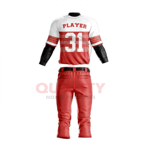 Conjunto completo de uniforme de béisbol con Jersey y pantalones impresos por sublimación personalizados, tejido transpirable duradero, ideal para equipos deportivos - Product Image 5