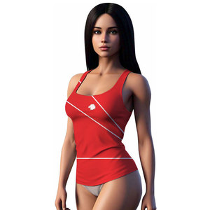 Ropa Deportiva, Camiseta sin Mangas para Mujer, Tejido Transpirable, Logotipo Personalizado en la Parte Delantera, Camiseta sin Mangas de Alta Calidad para Mujer - Product Image 1