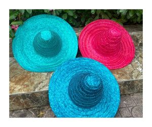 Sombrero de paja de exportación Premium con diseño llamativo-Sombrero de paja hecho a mano para festivales mexicanos y compradores globales - Product Image 5