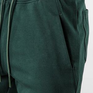 Custom Cotton Spandex Fleece Shorts Gym Shorts Hombres Streetwear Shorts con cremalleras - Product Image 6