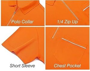 OEM Produit populaire Vente en gros Logo personnalisé Polos de golf Chemises pour hommes Séchage rapide et respirant Poche poitrine Chemises polo Slim Fit pour hommes - Product Image 6