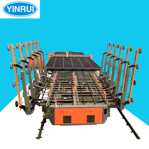 Dây chuyền sản xuất máy cắt kính CNC tự động ổn định cao với chức năng tải đôi lật đôi trạm làm việc - Product Image 3