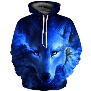 High Quality Polyester Men's 3D <b>Anime</b> <b>Hoodie</b> Custom Logo Design Solid Pattern Sublimation <b>Hoodie</b> for Winter - Product Image 5