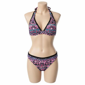 Bikini de poliéster Spandex con estampado digital, ropa de playa, traje de baño de dos piezas elástico de secado rápido para mujer, traje de baño y playa de verano - Product Image 1