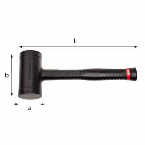 Usag Non-Rebound Monoblock Mallet <b>Hammer</b> - Product Image 1