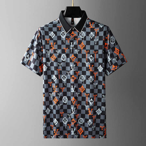 Chemise Homme Vintage de Qualité Exceptionnelle à Manches Longues Motif Léopard Tissu Dobby Service ODM Vêtement Décontracté d'Été - Product Image 6