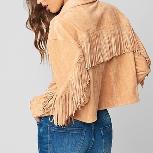 Contemporary <b>Women's</b> Western Leather Canvas Breathable Outerwear <b>Jackets</b> Built for Stylish Looks Durability Comfort Practical - Product Image 2