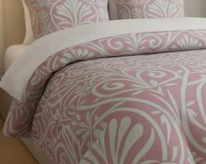 ชุดเครื่องนอนสามชิ้นลายเรขาคณิตแบบทอจากไมโครไฟเบอร์โพลีเอสเตอร์สไตล์ยุโรปสมัยใหม่ พิมพ์ลายแบบ Reactive ใช้ได้ทุกฤดู - Product Image 2