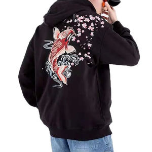 Vente en gros de pulls à capuche surdimensionnés conçus sur mesure 100% haute qualité avec broderie bas quantité minimale de commande pour l'hiver - Product Image 2