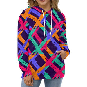 Sweats à capuche vierges de haute qualité vente en gros de sweats à capuche patchwork multicolores coupés et cousus personnalisés pour hommes - Product Image 2