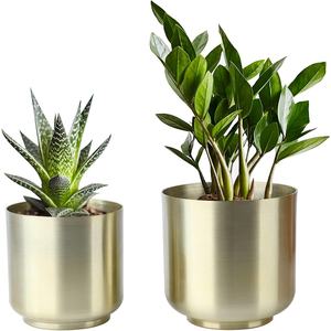 Classic Design <b>Gold</b> Color Metal Flower <b>Vase</b> With Stand Luxurious Home Decor for Stunning Floral Arrangements - Product Image 3