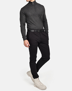 Sweatshirts en molleton de coton pour hommes de haute qualité 100% coton Design décontracté zippé avec motif solide ou imprimé pour l'hiver - Product Image 5