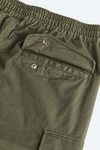 Haute qualité 100% coton Cargo Joggers hommes Slim Fit décontracté confort porter élastique et cordon de serrage taille prix d'usine en gros - Product Image 3