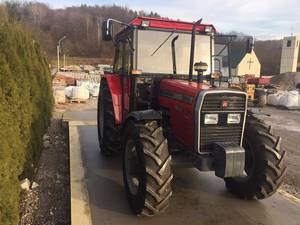 รถแทรกเตอร์ฟาร์ม Massey Ferguson 385 85 แรงม้า ขับเคลื่อน 4 ล้อ สีแดง ระบบเกียร์ขับเคลื่อนล้อ พร้อมระดับความปลอดภัยสูง - Product Image 6