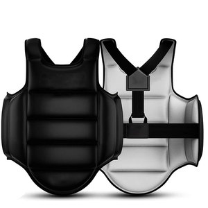 Protecteur corporel conçu sur mesure pour MMA et Taekwondo formation factice Arts martiaux gilet de protection de la poitrine - Product Image 5