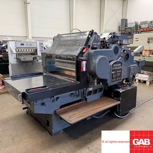 Original Heidelbergg SBB Cylinder die <b>cutter</b> for sale - Fully converted for cutting & creasing - Product Image 1