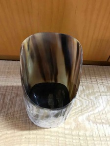 Buffalo Horn Pen <b>Holder</b> Blending Elegance and Durability Perfect for Pens Desk Decor High Quality - Product Image 6