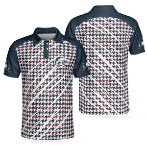 Vente en gros vêtements de golf pour couple par sublimation polos de golf en soie de lait pour hommes 100% polyester polos pour hommes et femmes - Product Image 1