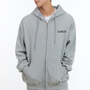 Sudadera con Capucha para Hombre, Mangas Largas con Cierre de Cremallera, Diseño de Alta Calidad para Compradores al por Mayor, con Bolsillos Laterales y Cordones para la Capucha 2026 - Product Image 1