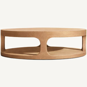 Table basse ronde en vente chaude pour restaurant ou café en plein air avec un style moderne, en bois de bonne qualité - Product Image 6