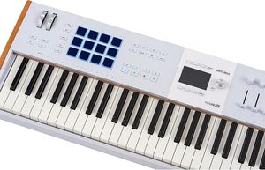 Top Brand New 61 mk3 White 61 Key <b>USB</b> MIDI Keyboard <b>Controller</b> Ready for worldwide Delivery - Product Image 1