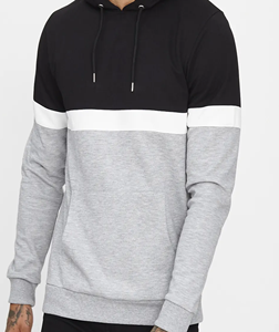 Excellente qualité hommes demi-zip thermique sweats à capuche 100% coton nouvellement conçu tricoté méthode de tissage techniques lavées - Product Image 3