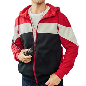 Vente en gros Sweats à capuche personnalisés avec fermeture éclair Hommes Femmes Sweat-shirt unisexe à fermeture éclair Veste streetwear décontractée Vêtements de sport Sweat à capuche de gymnastique - Product Image 3