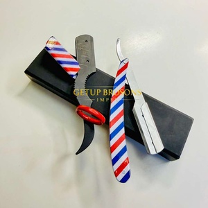 Rasoir de sécurité professionnel pour homme à lame unique en acier inoxydable, design multicolore, personnalisable, marque privée - Product Image 5