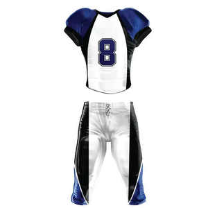 Hauts brodés maillot de Football américain Logo personnalisé uniformes de Football américain pour unisexe porter des vêtements de sport sur mesure - Product Image 1