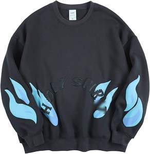 Sweat-shirts en molleton pour hommes de haute qualité avec le sweat-shirt à col rond confortable en coton et polyester - Product Image 1