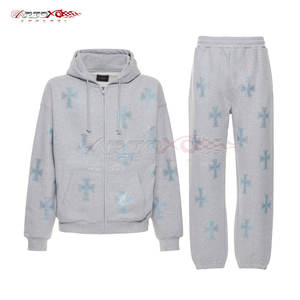 Chándal elegante para mujer con paneles de diamantes de imitación y acabado ligero para declaraciones audaces Chándal de dos piezas con diamantes de imitación - Product Image 1